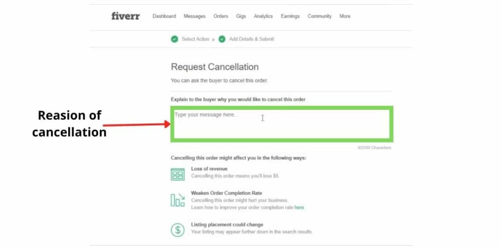 How To Cancel Order On Fiverr in 2022 | Reasion of cancellation