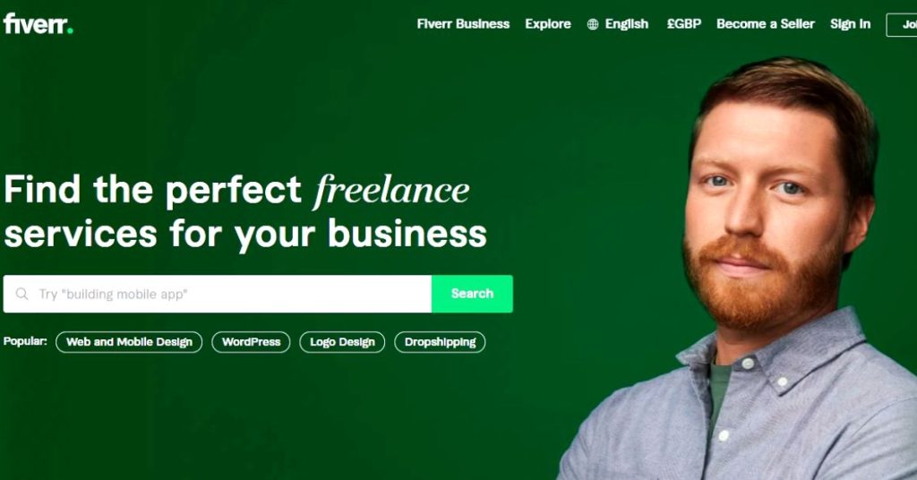 Freelance Marketplaces for finding contractual jobs today | fiverr.com
