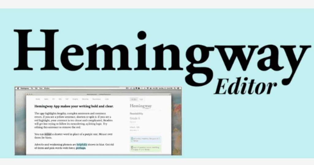 Best Content Writing Tools to help you become a better Writer Hemingway Editor 2022 