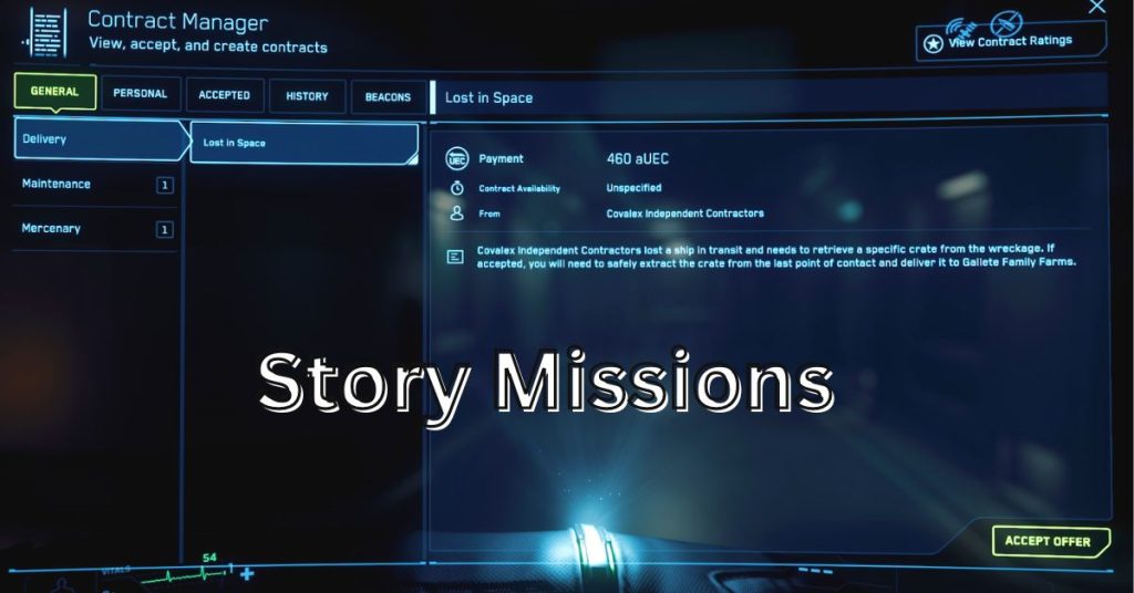 Star Citizen Story Missions