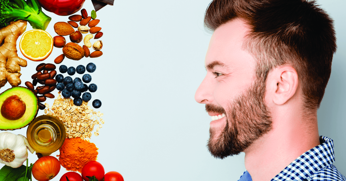How do vitamins aid beard and facial hair growth?